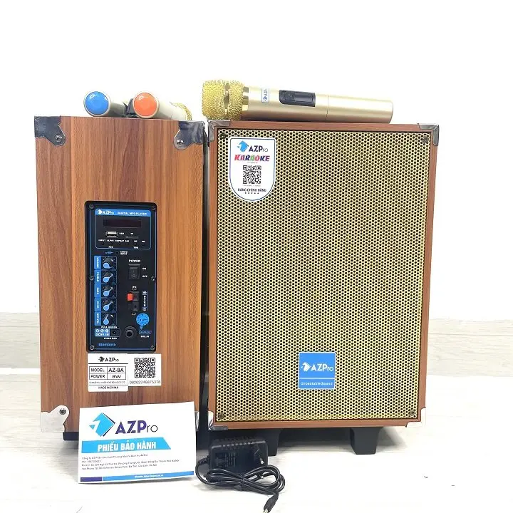 Loa kéo chính hãng AZpro bass20 Củ Loa Kem Nghe Nhạc