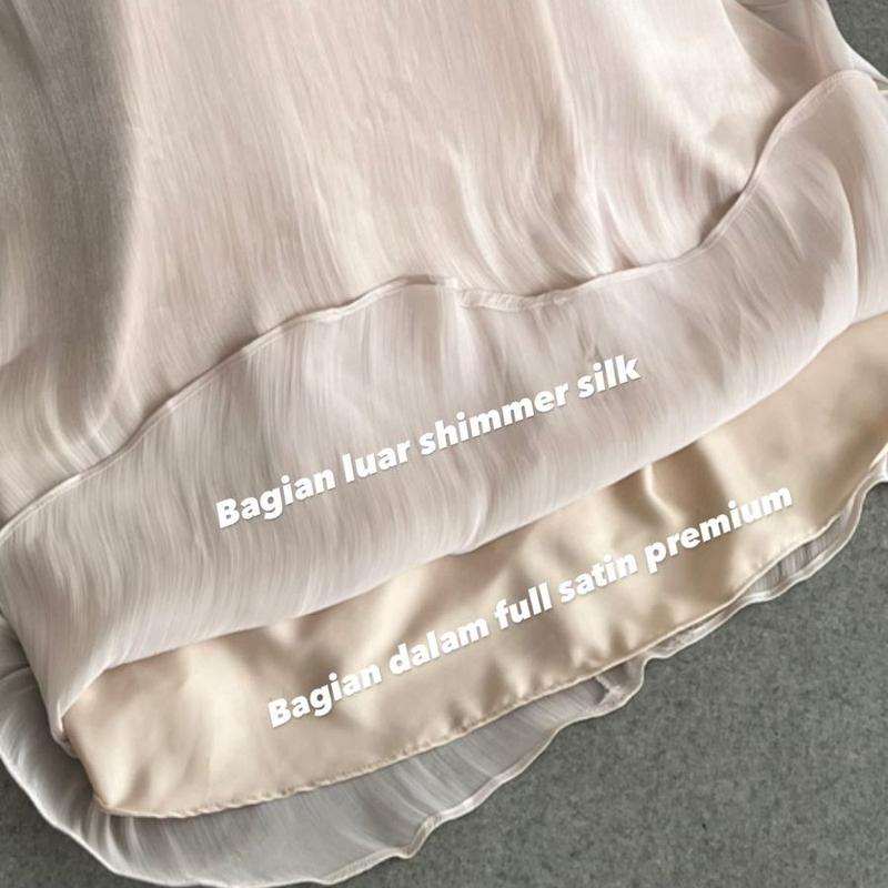 SLAVINA SHIMMER DRESS by BOONAA.ID Casual Fit 2