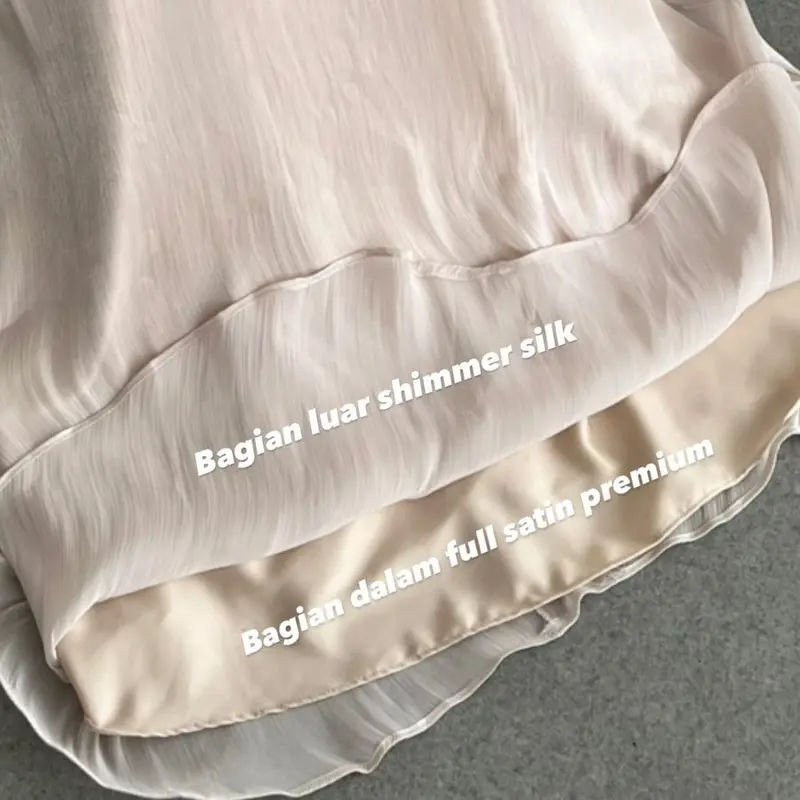 SLAVINA SHIMMER DRESS by BOONAA.ID Casual Fit 2