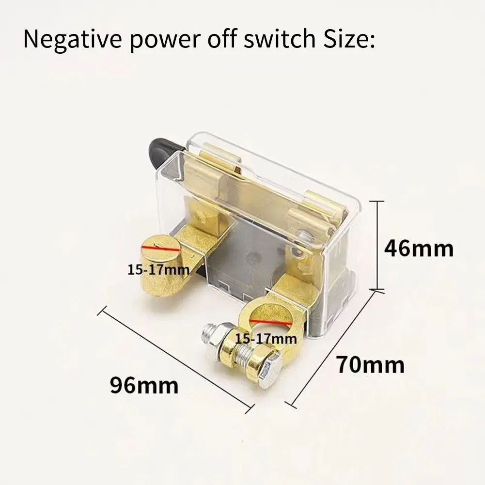 New 12V/24V Car Battery Disconnect Switch Battery Terminal Cut Off Switch