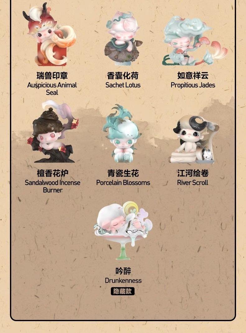 Product Introduction of DIMOO WORLD stories in the cup  series 100% legal official art toy  official Genuine art toyBlind Box 6