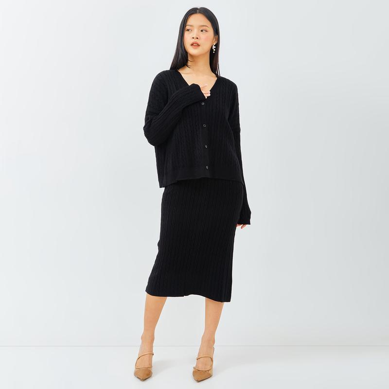 Savnion - Yebin knit set / setelan knit wanita 2