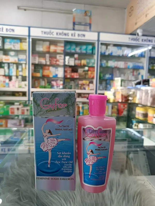Dung Dịch Vệ Sinh Gyfor Nhũ Dịch Giúp Sạch Kháng Khuẩn Khử Mùi Chai 100ml 4