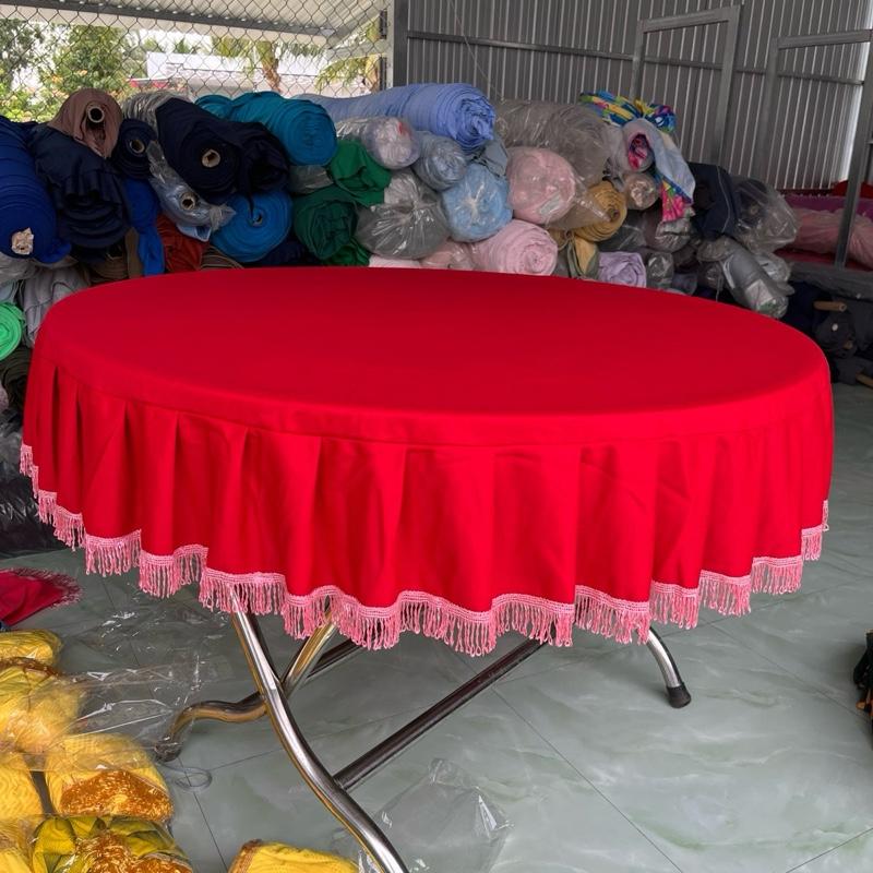 KHĂN TRẢI BÀN TRÒN 50 -60 :KHĂN TRẢI BÀN TRÒN VẢI THUN,KHĂN TRẢI BÀN TRÒN 1M2