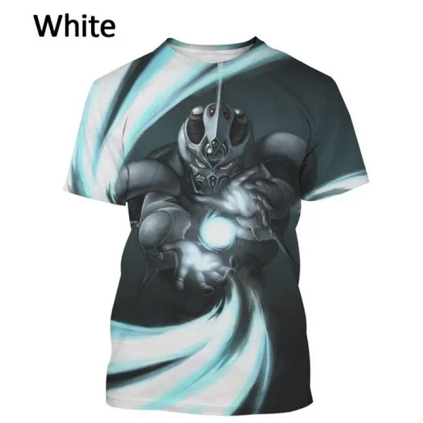 2023 Bio Booster Armor Guyver T Shirt Anime Fashion New Men's Short-sleeved T Shirt Classic Comic Character Streetwear Top