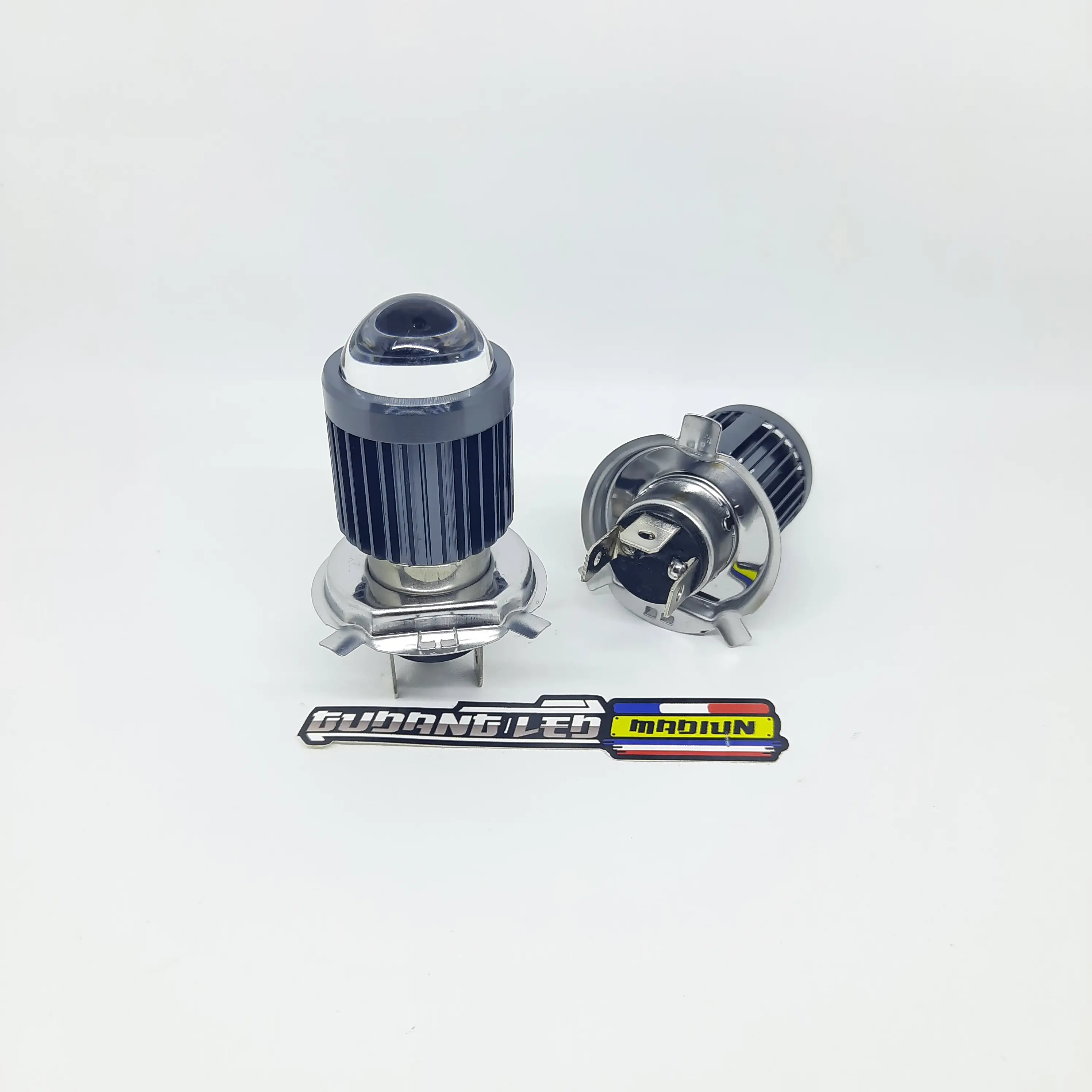 Led Laser H4 Putih Kuning Hi Low