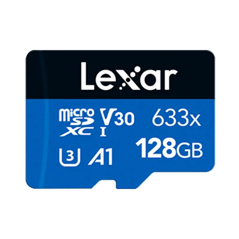 Thẻ nhớ MicroSD 256GB, 128GB, 64GB, 32GB LEXAR UHS-I 633x U3 tốc độ 100Mbs Quay video 4k, dùng cho Camera giám sát, Máy ảnh, Điện thoại, Cam hành trình, Flycam, ... và rất nhiều thiết bị khác 3