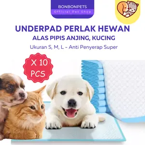 Paket 10pcs Underpads Training Pads Alas Pipis Anjing Kucing