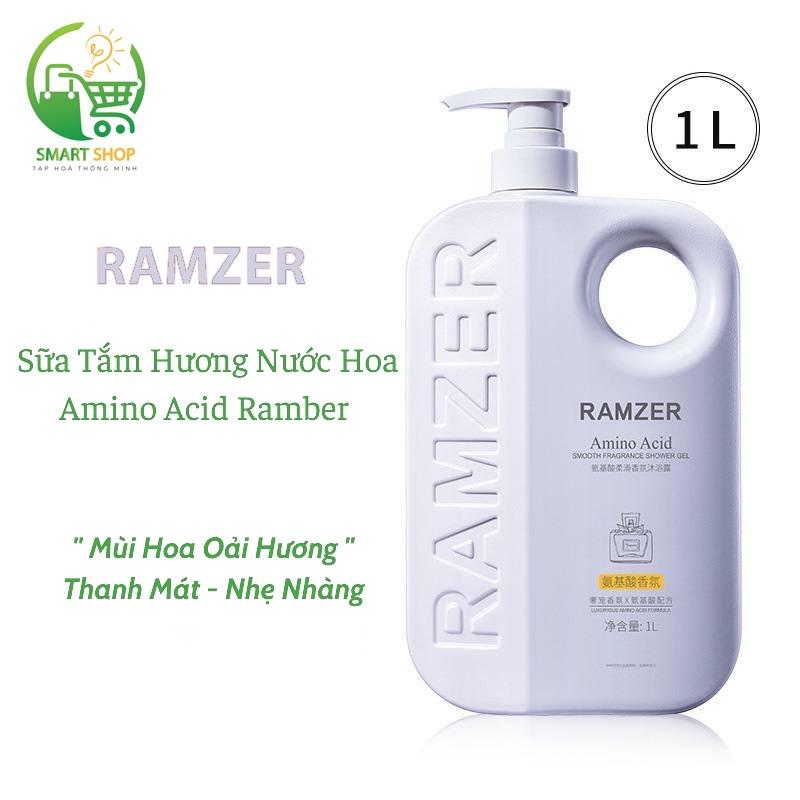 [THTM] -COMBO 2 Chai Sữa Tắm Truyền Trắng Hương Nước Hoa Ramzer 2in1 Chai 1L - Dưỡng Body Women Dưỡng Da Body Nữ 1