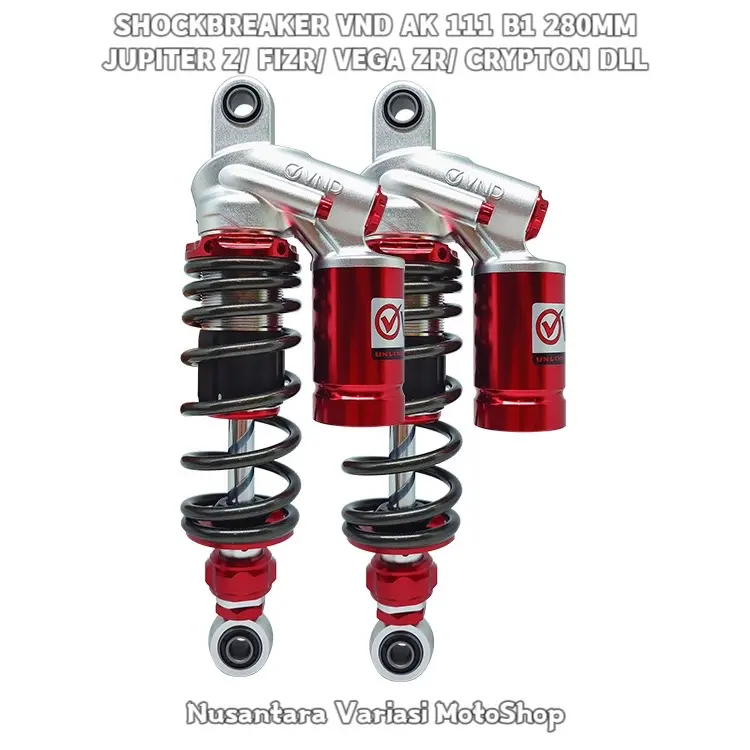 Shockbreaker VND Tabung Atas AK 111 B1 280mm/ Jupiter Z/ F1ZR/ Vega ZR/ Crypton