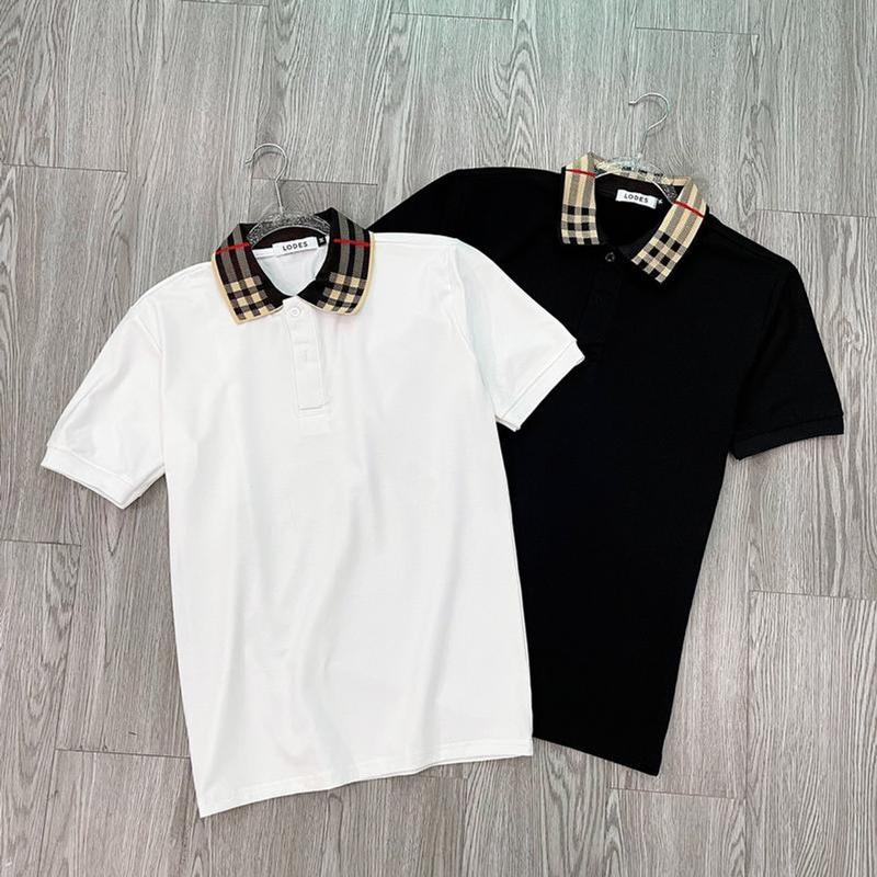 Áo thun nam cao cấp áo polo cổ sọc caro vải dày đẹp Menswear
