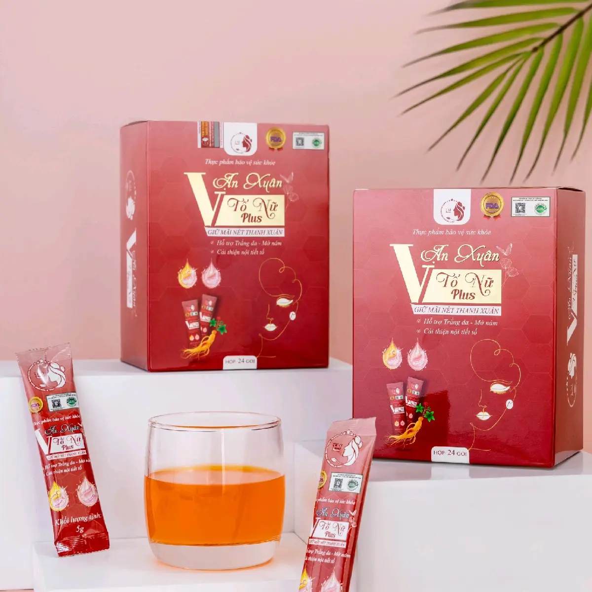 2 hộp trà vạn xuân