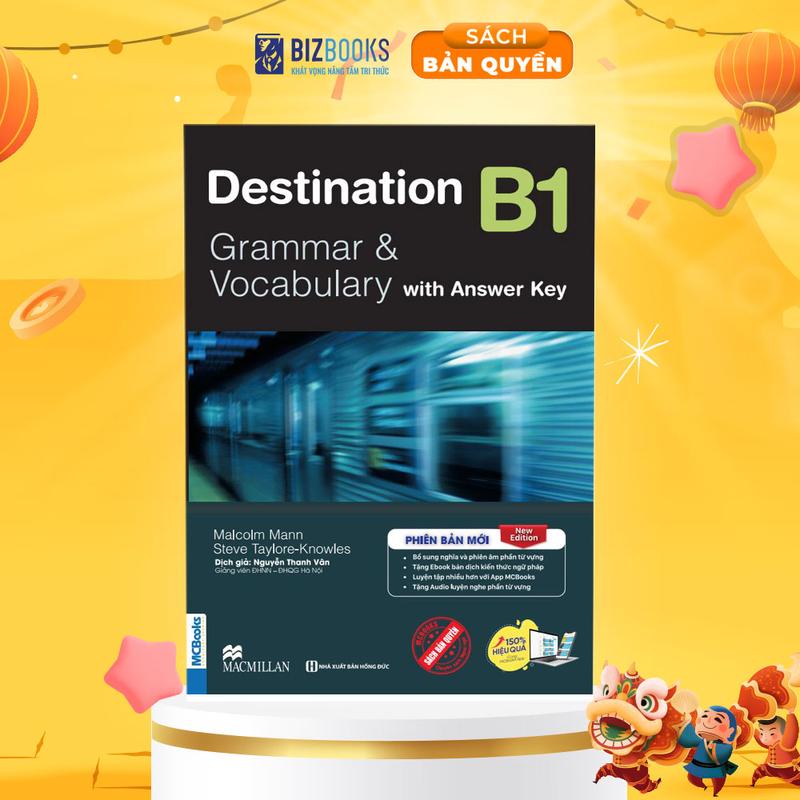 Sách Destination B1 - Grammar & Vocabulary With Answer Key - Bizbooks