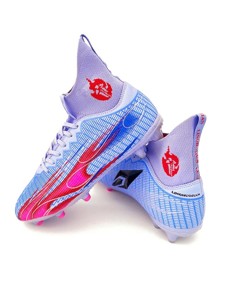 Product Introduction of Men's Professional Competition Training Fashion Football Shoes, High-performance Football Shoes with Strong Wraparound and Support, Lace Up Soccer Shoes 5