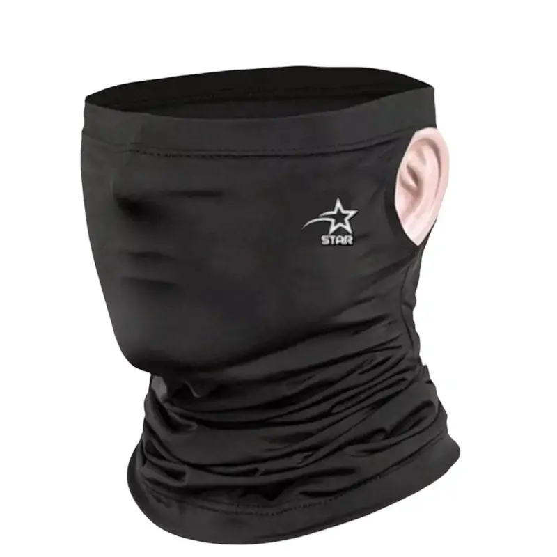 Buff pengendara motor masker bap bup Nyaman pria wanita masker helm unisex warna hitam buf olahraga 0