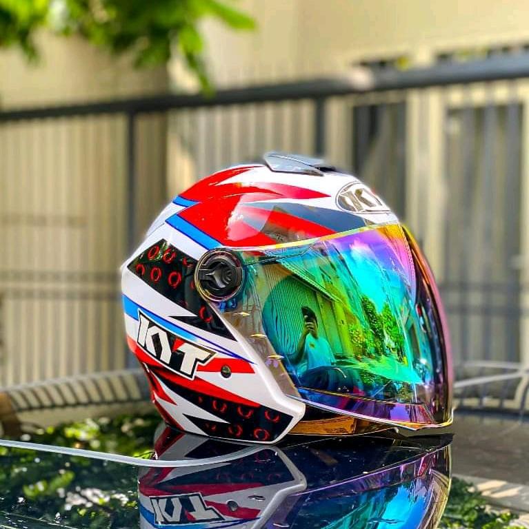  Mũ bảo hiểm 2 kính 3 4 Royce XH01 tem Dragon Boy - Model XH01 - Size M L XL Helmet 