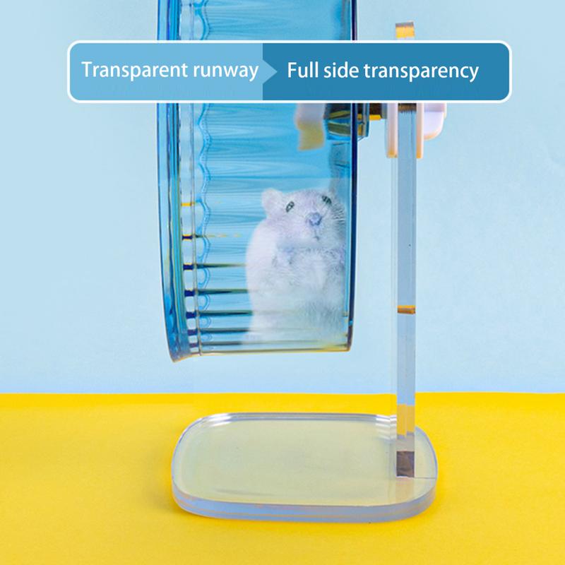 kitesiy Hamster Jogging Wheel Transparent Great Friction Hamster ...