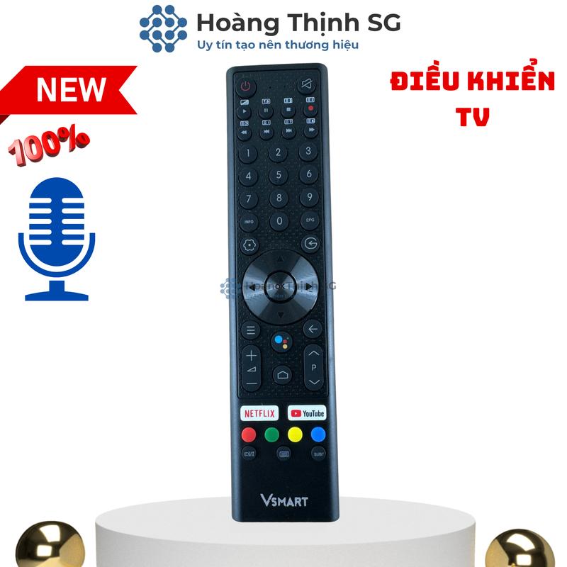 Remote điều khiển tivi Vsmart có giọng nói , điều khiển TV Vsmart mã 01 - Tặng kèm pin