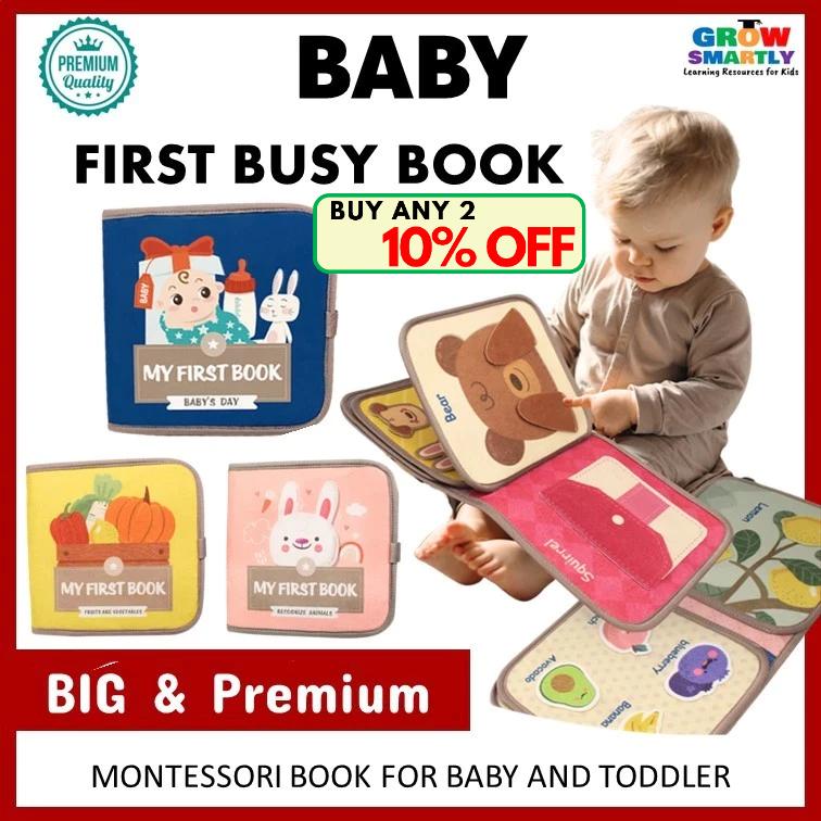 Baby Busy Book Toddler Book Baby Book for 1 year old 2 year old ...