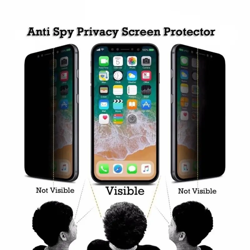 Anti Gores Ceramic Matte Untuk Infinix Smart 9 Privacy Anti Spy 3