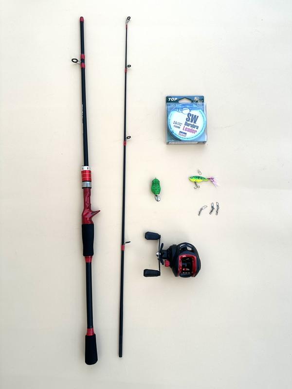 Combo Cần Câu Lure Máy Ngang Tay Trái Dywaa