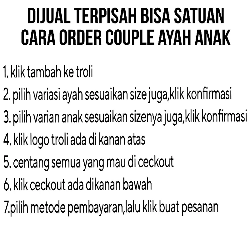 KEMEJA KOKO ANAK COUPLE AYAH (satuan) POLOS KATUN FULL LENGAN PANJANG PENDEK WARNA merah BATA / TERAKOTA Baju Muslim Keluarga 2