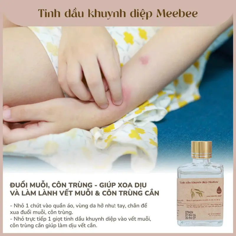 Tinh dầu tràm/khuynh diệp Meebee Huế Chính hãng nguyên chất đậm đặc- Chính hãng An Đông, Huế 4