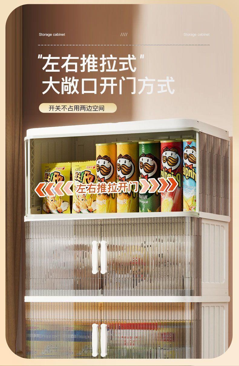 Product Introduction of Children's Wardrobe No-Installation Baby Clothes Organizer Box Simple Baby Clothing Storage Cabinet Home Bedroom Storage Cabinet hat rack caps wish holder shoe organizer 4