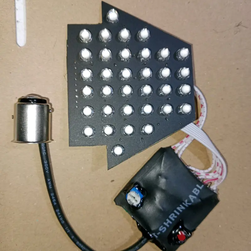 stoplamp running led beat karbu tahun 2008 - 2012 10 mode PNP 1