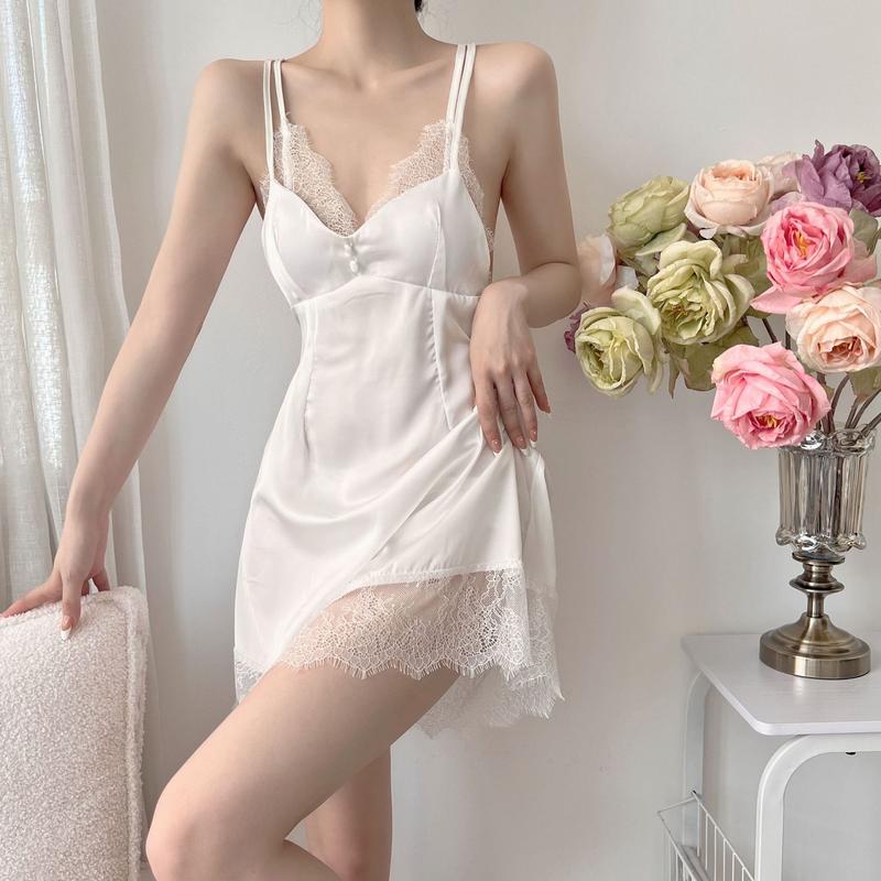 Váy ngủ lụa cao cấp có đệm SP095 4