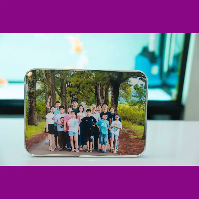 Ảnh Tráng Gương 4K 15x21cm Để bàn làm việc, Bàn học tập Decor Khung Tranh Decor Phòng Trang Trí Nhà Treo Tường Đồng Decor Tường frame  photo 0
