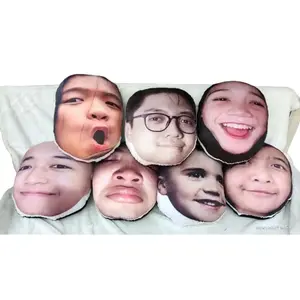 Bantal sofa unik muka narsis/Bantal viral muka aib hadiah /Bantal hadiah ulangtahun unik Silikon