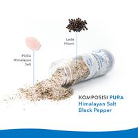 Gambar Pura Himalayan Salt Pepper (125gr) - Garam Himalaya - Organik - Natural - Tanpa Rafinasi - Garam Rendah Natrium - Himalayan Salt Pepper dari PURA THE PUREST Kab. Sidoarjo 3 Tokopedia