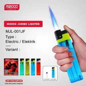 (OP) KOREK JUMBO BARA MAGNET M2000 BISA ISI ULANG TAHAN ANGIN