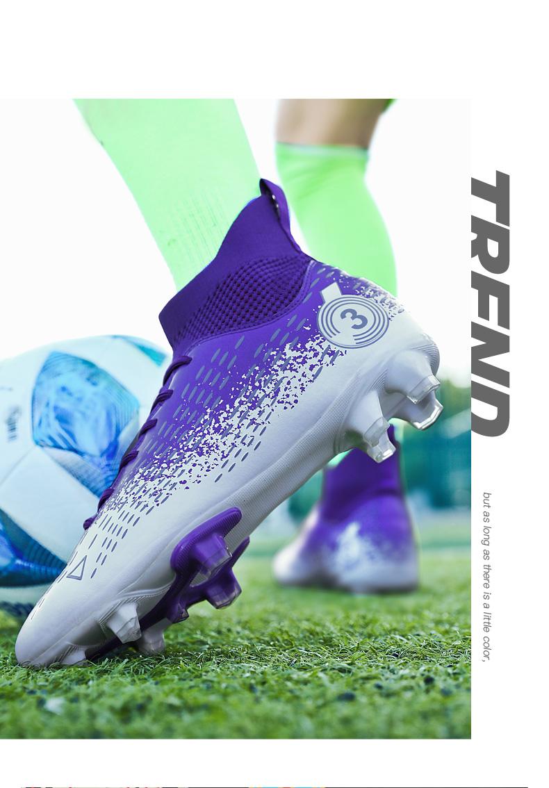 Product Introduction of （SIZE 31-47）Ready Stock Unisex Plus Size Football Shoes Outdoor Futsal Soccer Shoes Non-slip Training Shoes 23