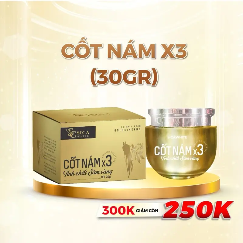 [ Lotion ] Cốt Nám x3  ( 30gr ) Tặng 1 Serum Cốt Sâm ( 5ml ) 2