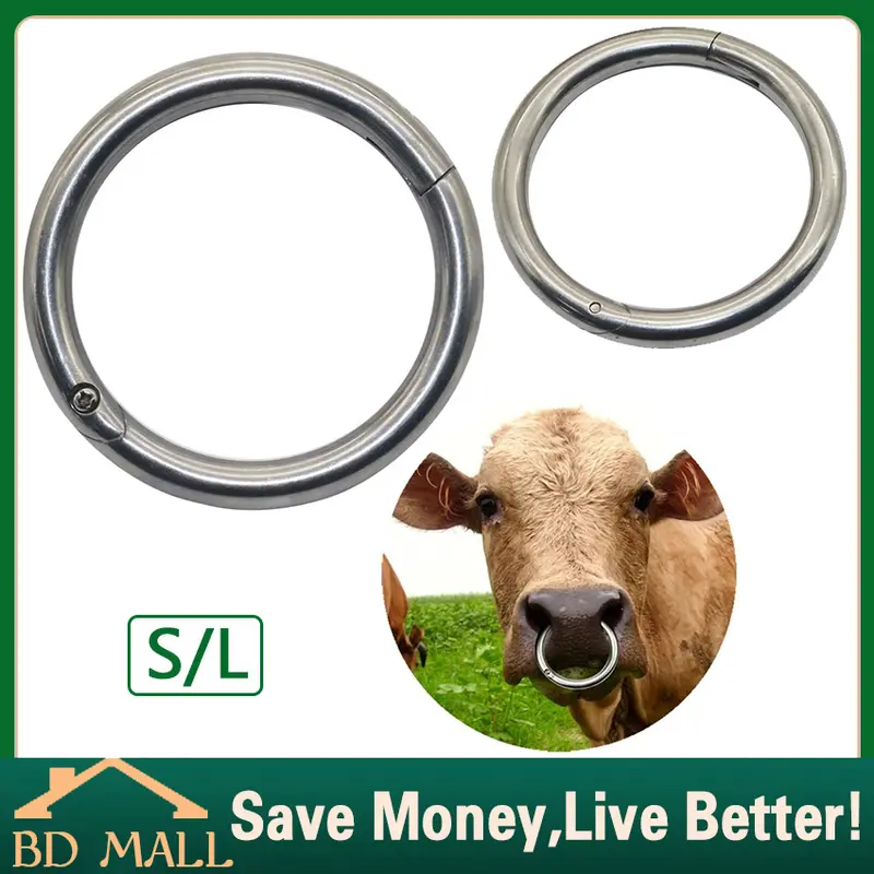 Cincin Ring Stainless Untuk Hidung Sapi Lembu Kerbau Cow Bull Ox Cattle Nose Ring Stainless 0
