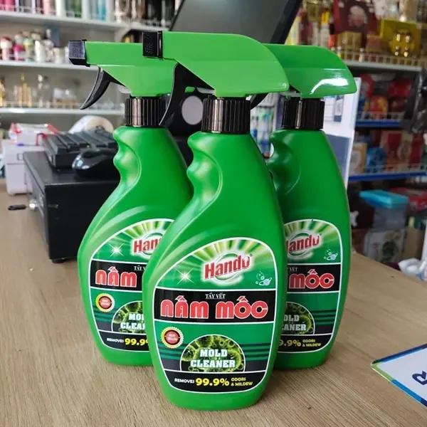 🍀Tẩy nấm mốc quần áo - sàn- tường nhà 500ml Hando