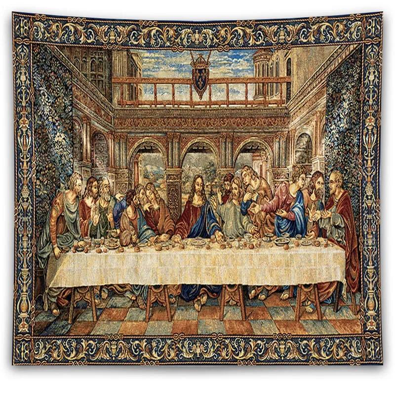 The Last Supper Tapestry Jesus Wall Hanging Christmas Home Decoration ...