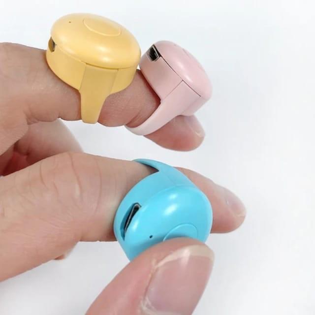 Bluetooth Fingertip Video Controller / Macaron Finger Tiktok Remote / Remote Jari untuk TikTok 1