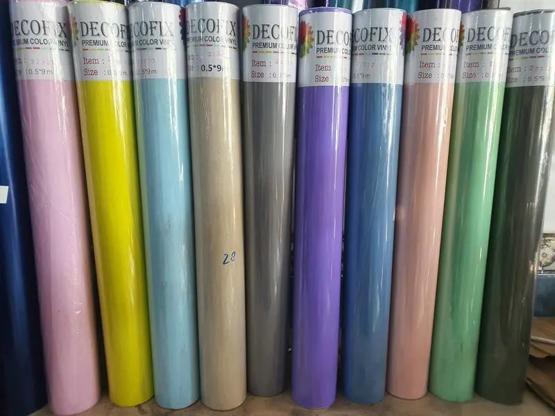 Sticker Glossy Pastel Decofix (rol) - Shop | Tokopedia