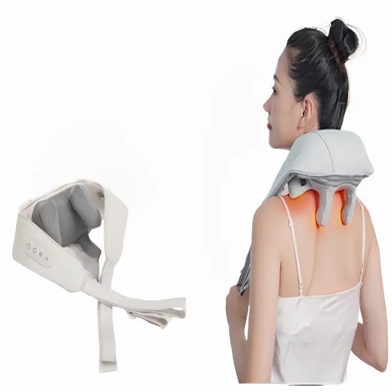 Máy xoa bóp Cổ Vai Gáy KAXUKI - Đai Cổ Vai Gáy Lưng Chân massage máy rung mini Máy Massage