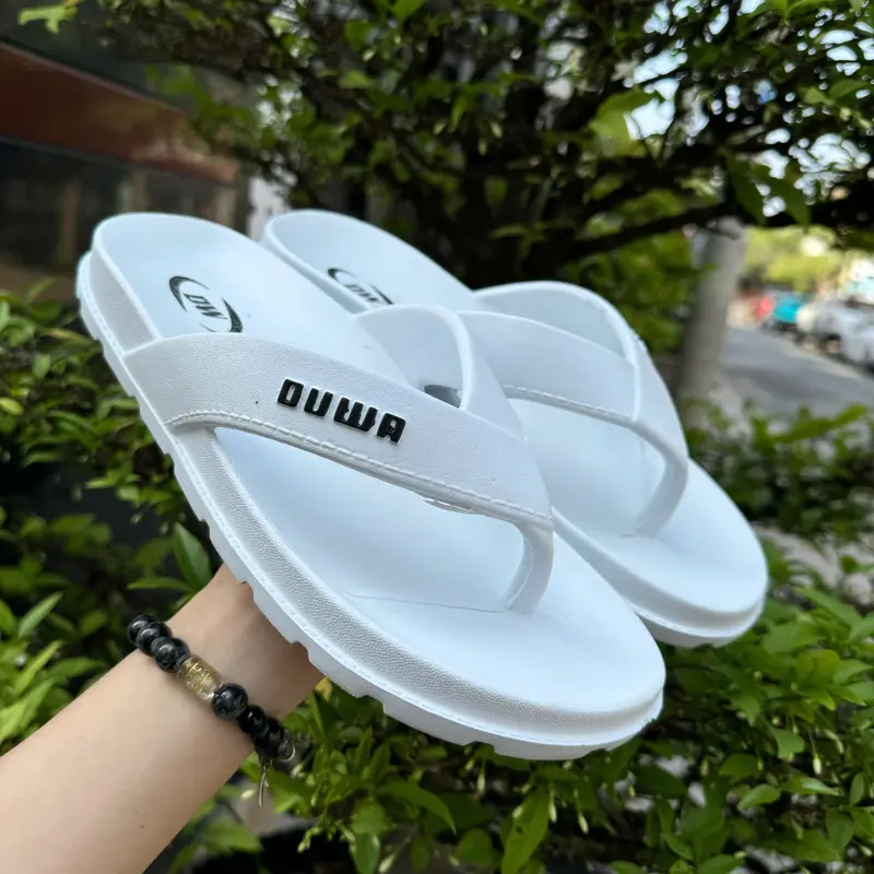 Dép quai kẹp nam cao su thái cao cấp êm chân thoáng khí chống chơn trượt ( MÀU TRẮNG ) 0