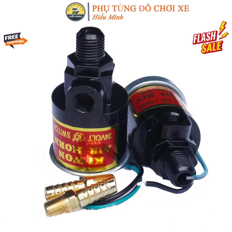 Rơ Le Kiwon Còi Hơi - Còi Ong Vàng Còi Tàu 12/24V - Phụ Tùng Phụ Kiện Turbo