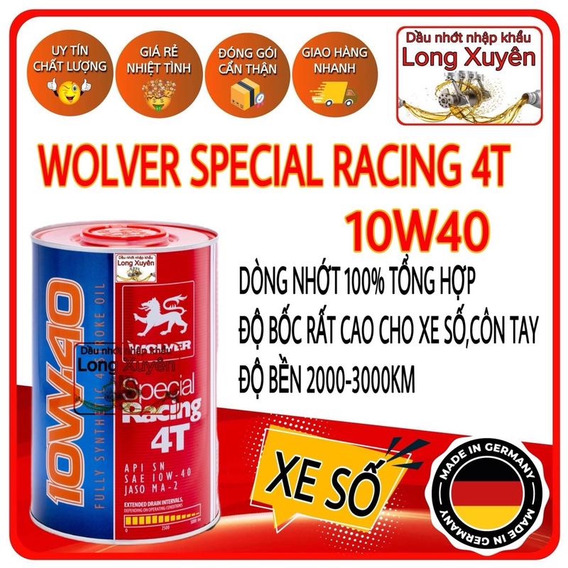Dầu Nhớt Wolver xe số Special Racing 100% tổng hợp