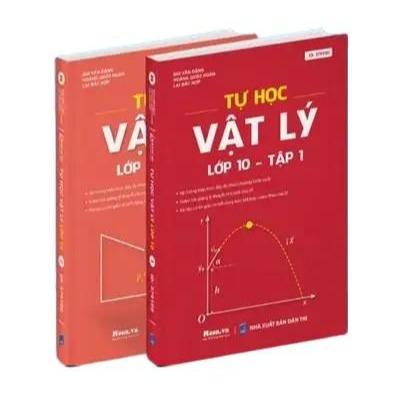 Sách Combo Tự Học Vật Lý Lớp 10 (2 tập)