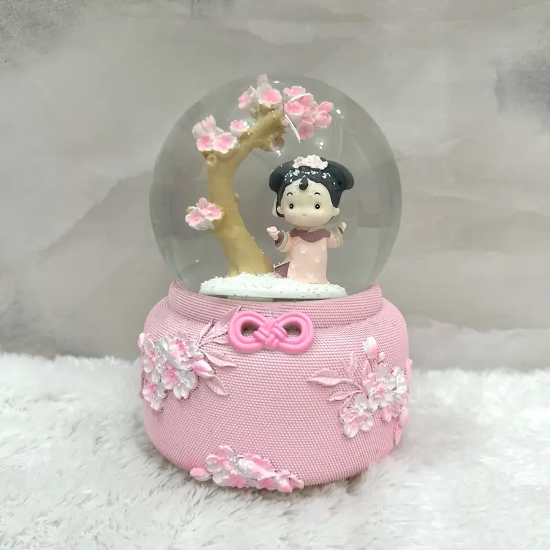 SNOWBALL BOLA MUSIK AIR SAKURA GIRL SIZE LARGE 2