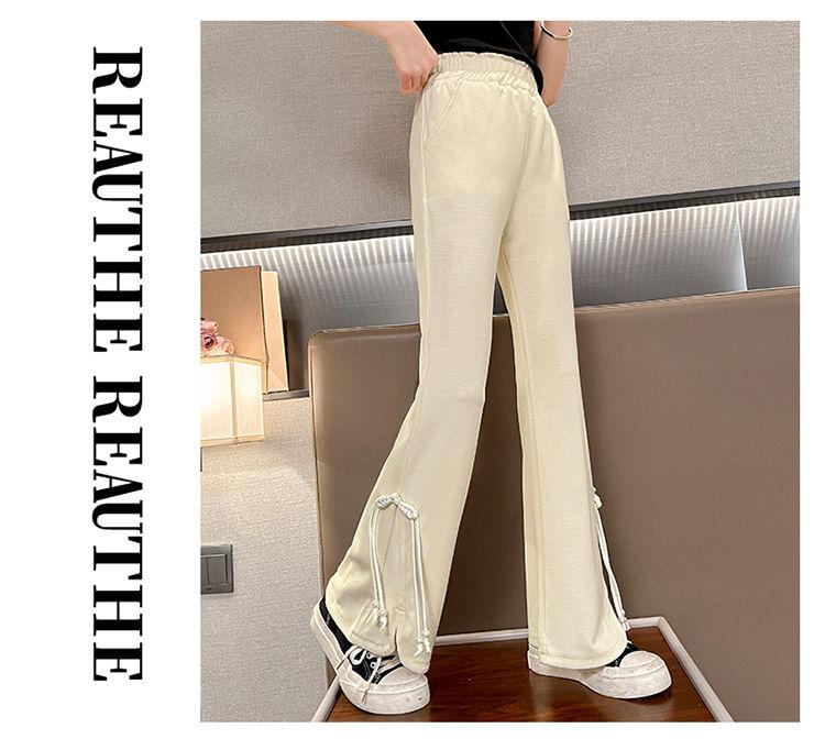 Product Introduction of Quần Dài Ống Loe Phong Cách Phương Tây, Cho Bé Gái, Hàng Mới Về Mùa Hè 2024, Quần Legging Trẻ Em Dễ Phối Đồ Thích Hợp Cho Trẻ Em Trung Bình Và Lớn, Ôm Sát Và Mỏng, Quần Dài 8