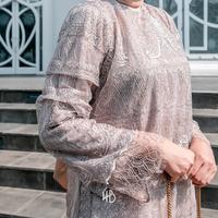 Gambar HIJABERLIN - Balqis Exclusive Dress Tunic Wanita Mewah - Blush dari Hijaberlin Kota Depok 5 Tokopedia