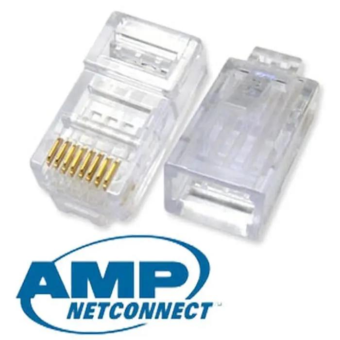Konektor RJ45 AMP Cat5e 1-Pack Isi 50pcs 2